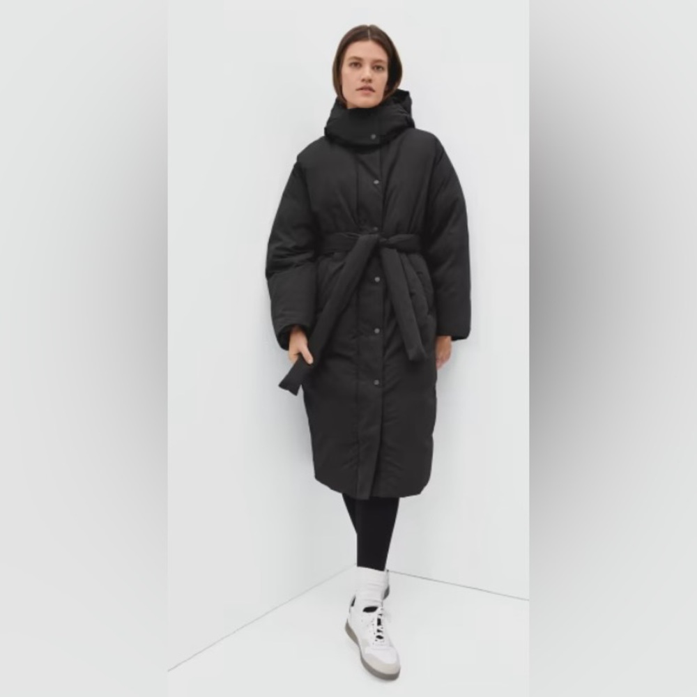 NWT - Everlane Duvet Puffer Coat - M